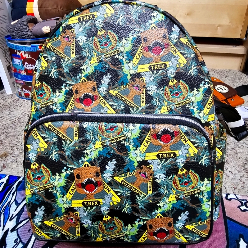 Funko Jurassic Park mini backpack. NWT